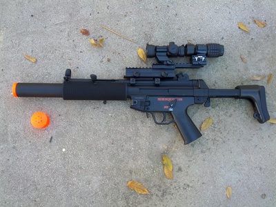 Painting Airsoft Gun Barrel Tip