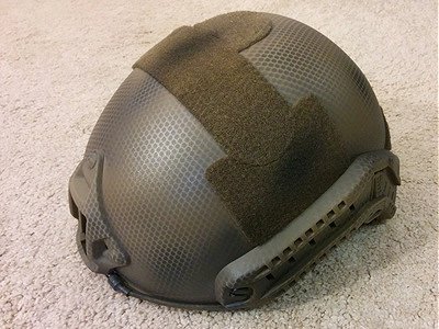 AIRSOFT MH TYPE OPS FAST BASE JUMP HELMET KRYPTEK TYPHON WITH ARC RAILS